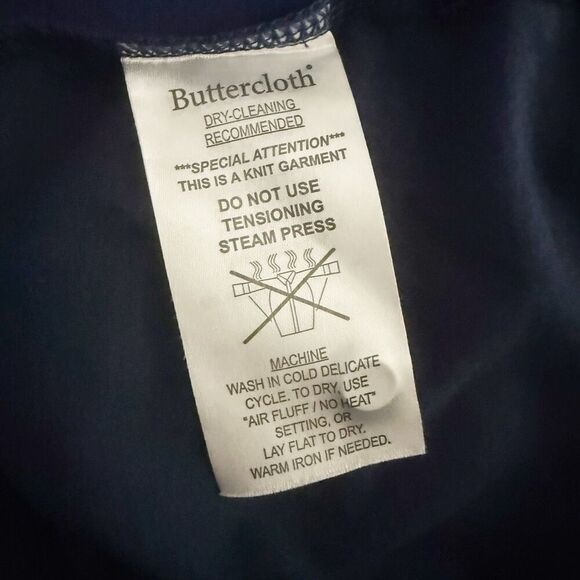 BUTTERCLOTH | Men's Soft Stretch Crew Neck Cotton Button Pocket T-Shirt | Large - Picture 6 of 7